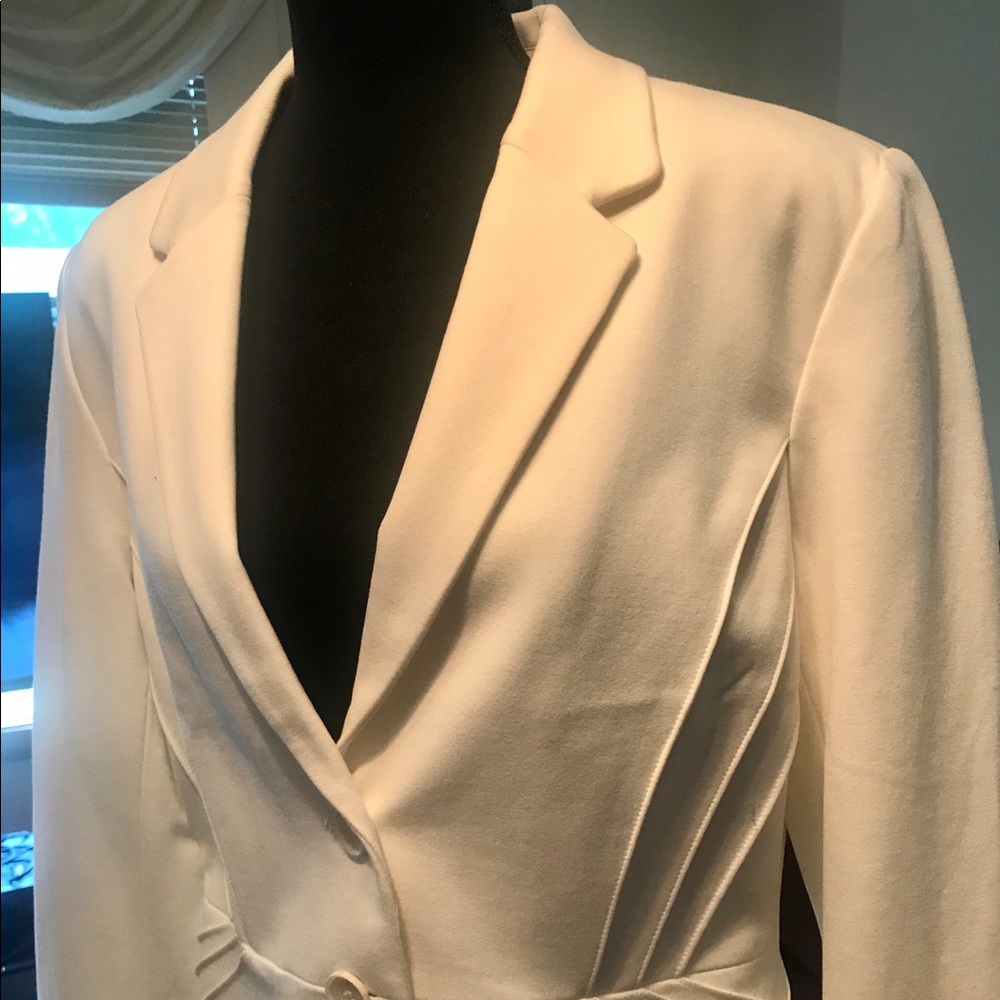 White blazer